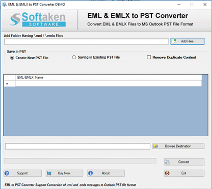 Download and Launch EML to PST Converter Tool